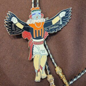 El Zaribah Eagle Dancer Shriners Bolo Tie - 1994